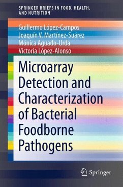 Microarray Detection and Characterization of Bacterial Foodborne Pathogens (eBook, PDF) - López-Campos, Guillermo; Martínez-Suárez, Joaquín V.; Aguado-Urda, Mónica; López-Alonso, Victoria