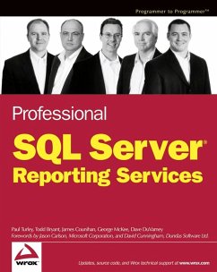 Professional SQL Server Reporting Services (eBook, PDF) - Turley, Paul; Bryant, Todd; Counihan, James; McKee, George; DuVarney, Dave