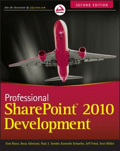 Professional SharePoint 2010 Development (eBook, PDF) - Rizzo, Thomas; Alirezaei, Reza; Fried, Jeff; Swider, Paul; Hillier, Scot; Schaefer, Kenneth