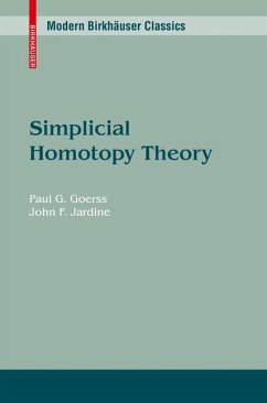 Simplicial Homotopy Theory (eBook, PDF) - Goerss, Paul G.; Jardine, John F.