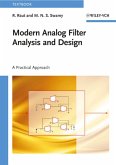 Modern Analog Filter Analysis and Design (eBook, PDF)