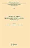 Studies on Locke: Sources, Contemporaries, and Legacy (eBook, PDF)