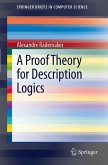 A Proof Theory for Description Logics (eBook, PDF)