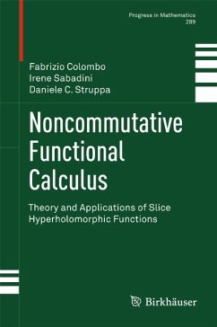 Noncommutative Functional Calculus (eBook, PDF) - Politecnico di Milano, Prof. Fabrizio Colombo; Sabadini, Irene; Struppa, Daniele C.