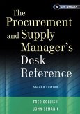 The Procurement and Supply Manager's Desk Reference (eBook, ePUB)