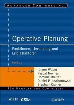 Operative Planung (eBook, ePUB) - Weber, Jürgen; Nevries, Pascal; Breiter, Dominik; Jeschonowski, Daniel P.; Kramer, Stephan