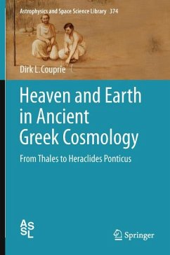 Heaven and Earth in Ancient Greek Cosmology (eBook, PDF) - Couprie, Dirk L.