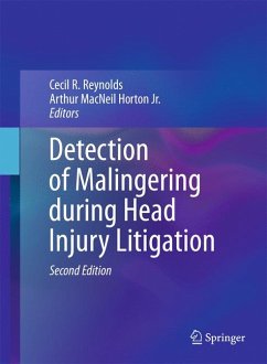 Detection of Malingering during Head Injury Litigation (eBook, PDF)