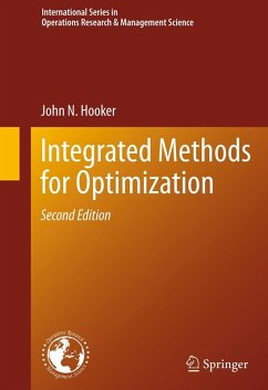 Integrated Methods for Optimization (eBook, PDF) - Hooker, John N.