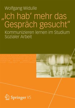 'Ich hab' mehr das Gespräch gesucht' (eBook, PDF) - Widulle, Wolfgang