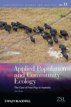 Applied Population and Community Ecology (eBook, ePUB) - Hone, Jim