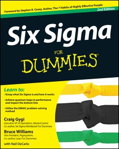 Six Sigma For Dummies (eBook, ePUB) - Gygi, Craig; Williams, Bruce; DeCarlo, Neil