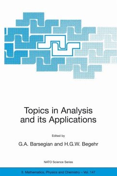 Topics in Analysis and its Applications (eBook, PDF)