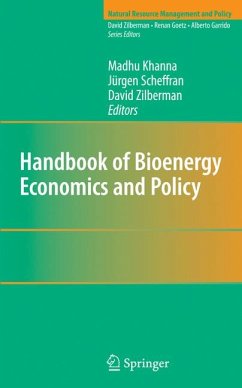 Handbook of Bioenergy Economics and Policy (eBook, PDF)