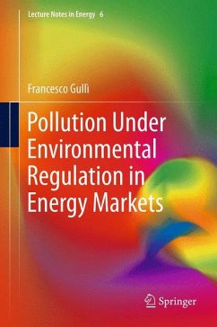 Pollution Under Environmental Regulation in Energy Markets (eBook, PDF) - Gullì, Francesco