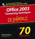 Office 2003 Timesaving Techniques For Dummies (eBook, PDF)