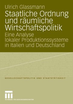 Staatliche Ordnung und räumliche Wirtschaftspolitik (eBook, PDF) - Glassmann, Ulrich