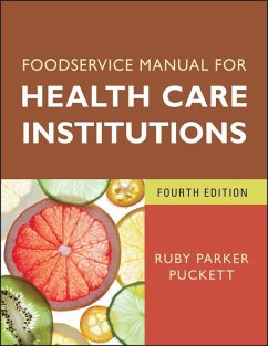 Foodservice Manual for Health Care Institutions (eBook, PDF) - Puckett, Ruby Parker