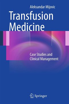 Transfusion Medicine (eBook, PDF) - Mijovic, Aleksandar