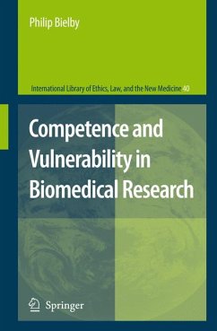 Competence and Vulnerability in Biomedical Research (eBook, PDF) - Bielby, Philip