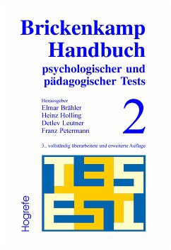 Brickenkamp Handbuch psychologischer und pädagogischer Tests (eBook, PDF)