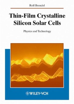 Thin-Film Crystalline Silicon Solar Cells (eBook, PDF) - Brendel, Rolf