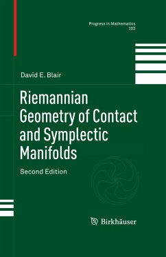 Riemannian Geometry of Contact and Symplectic Manifolds (eBook, PDF) - Blair, David E.