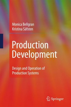 Production Development (eBook, PDF) - Bellgran, Monica; Säfsten, Eva Kristina