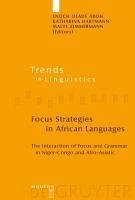 Focus Strategies in African Languages (eBook, PDF)