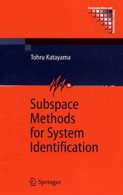 Subspace Methods for System Identification (eBook, PDF) - Katayama, Tohru