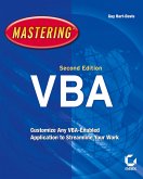Mastering MIcrosoft VBA (eBook, PDF)