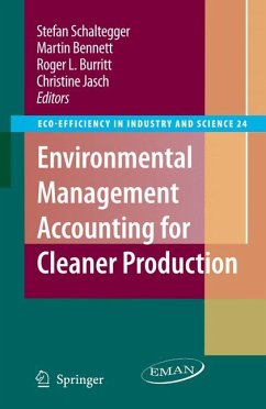 Environmental Management Accounting for Cleaner Production (eBook, PDF)