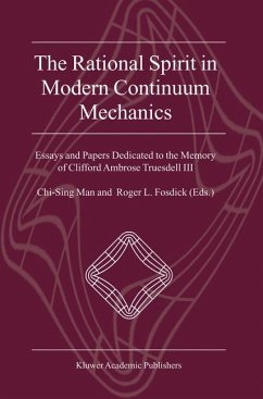 The Rational Spirit in Modern Continuum Mechanics (eBook, PDF)
