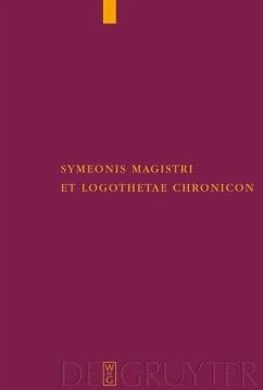 Symeonis Magistri et Logothetae Chronicon (eBook, PDF)