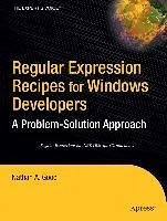 Regular Expression Recipes for Windows Developers (eBook, PDF) - Good, Nathan