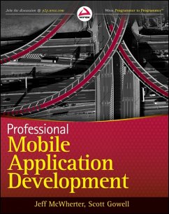 Professional Mobile Application Development (eBook, PDF) - McWherter, Jeff; Gowell, Scott