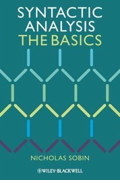 Cover Syntactic Analysis (eBook, PDF)