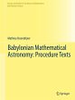 Babylonian Mathematical Astronomy:... - Bild 1
