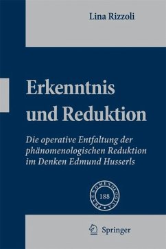 Erkenntnis und Reduktion (eBook, PDF) - Rizzoli, Lina