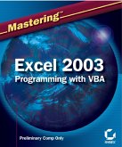 Mastering Excel 2003 Programming with VBA (eBook, PDF)