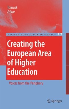 Creating the European Area of Higher Education (eBook, PDF)