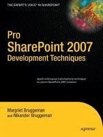 Pro SharePoint 2007 Development Techniques (eBook, PDF) - Bruggeman, Nikander