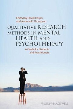 Qualitative Research Methods in Mental Health and Psychotherapy (eBook, PDF)