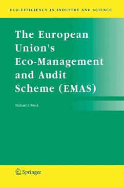 The European Union's Eco-Management and Audit Scheme (EMAS) (eBook, PDF) - Wenk, Michael S.