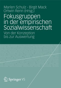 Fokusgruppen in der empirischen Sozialwissenschaft (eBook, PDF)