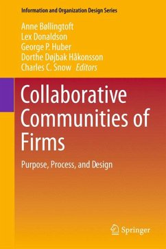 Collaborative Communities of Firms (eBook, PDF)