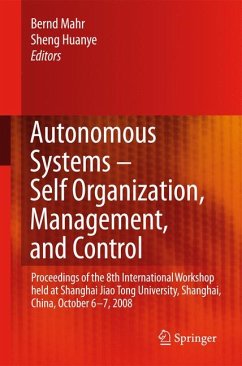 Autonomous Systems – Self-Organization, Management, and Control (eBook, PDF)