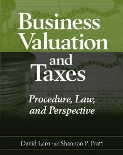 Business Valuation and Taxes (eBook, PDF) - Laro, David; Pratt, Shannon P.