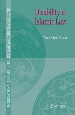 Disability in Islamic Law (eBook, PDF) - Rispler-Chaim, Vardit