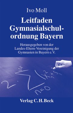 Leitfaden Gymnasialschulordnung Bayern (eBook, ePUB) - Moll, Ivo